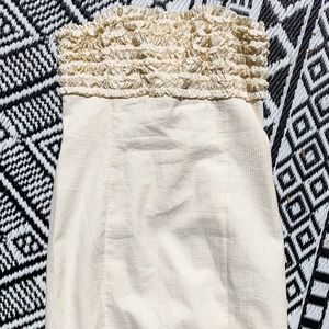 Strapless Seersucker Franco Lilly Pulitzer Dress